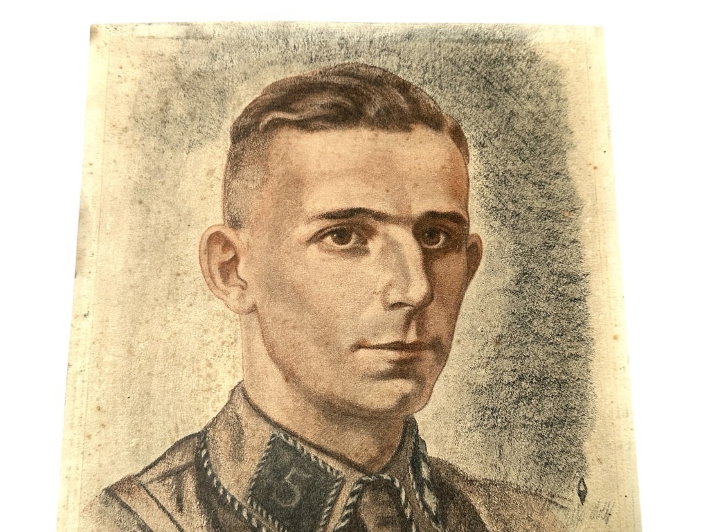 Original WWII German Horst Wessel poster - Image 4