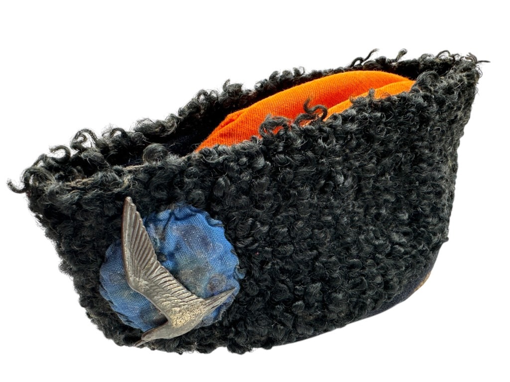 Original WWII Dutch Nationale Jeugdstorm ‘Karpoets’ overseas cap - Image 4