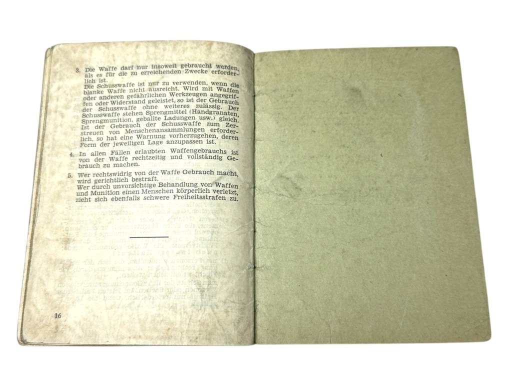 Original WWII German Personalausweisbuch Wachabteilung Niederlande - Zeist & Rotterdam - Image 13