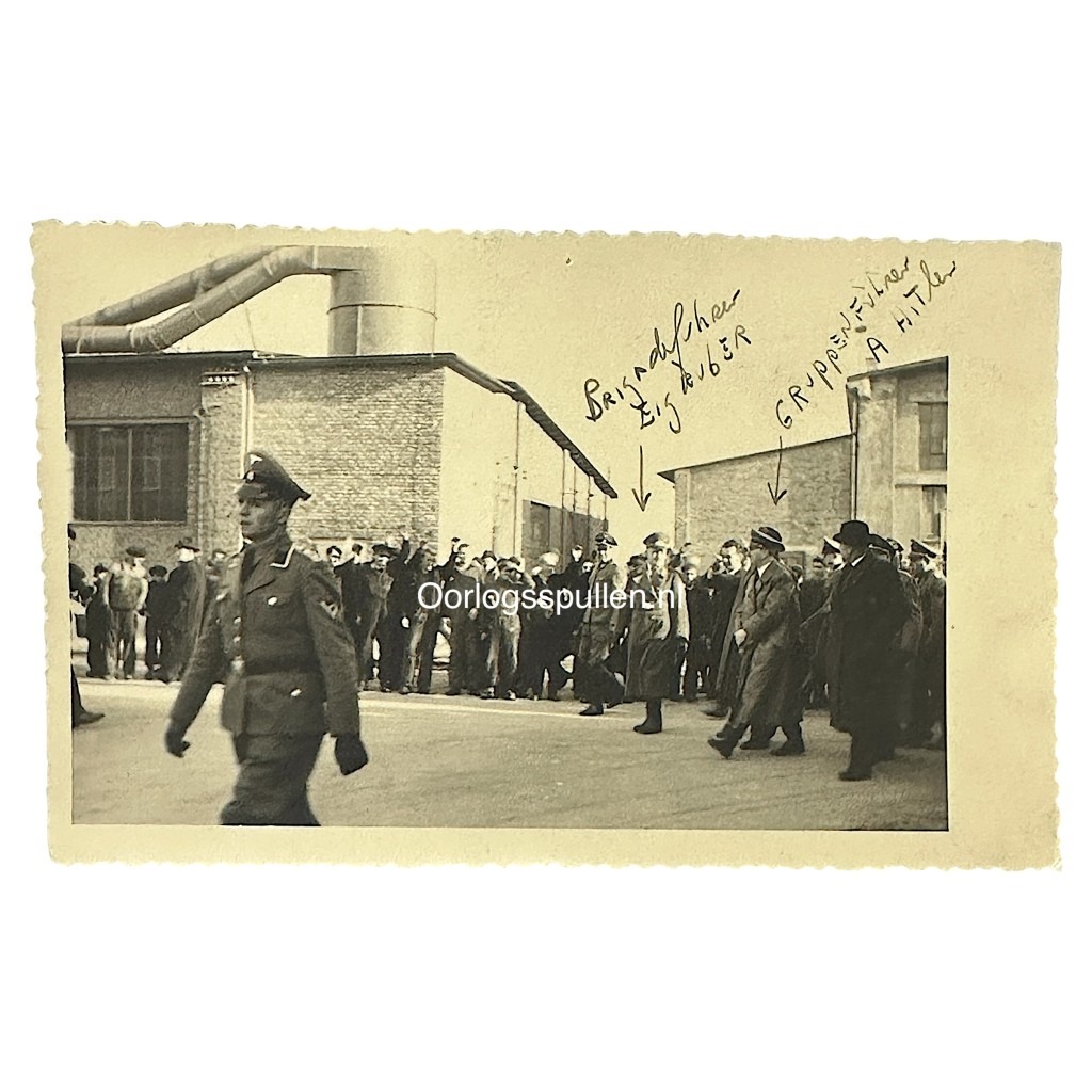 Original WWII German Adolf Hitler photo August Eigruber