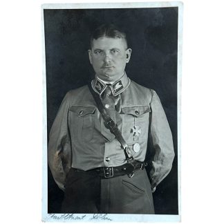 Original WWII German SA Ernst Rohm postcard