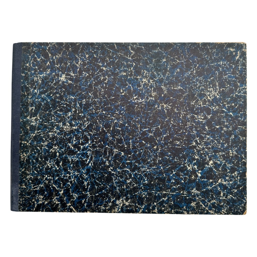 Original 1945 Dutch Waffen-SS volunteer POW camp Harskamp hand drawn songbook