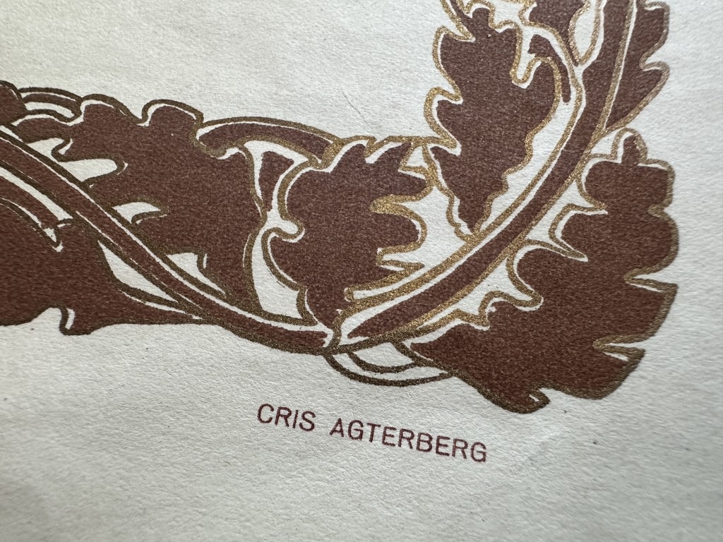 Original WWII Dutch NSB 'Strijd en Offer' certificate Chris Agterberg