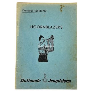 Original WWII Dutch Nationale Jeugdstorm 'Hoornblazers' manual