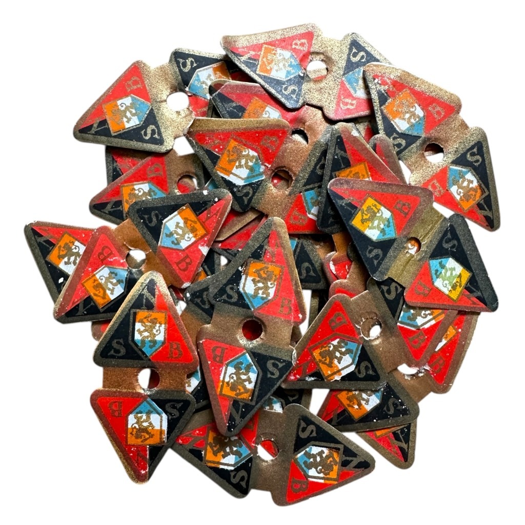 Original WWII Dutch NSB closure seals