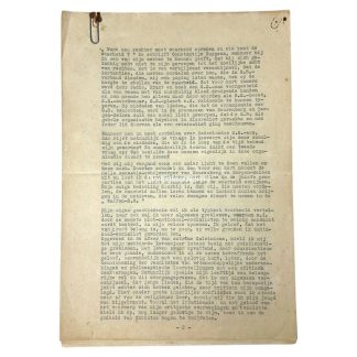 Original 1946 Dutch Waffen-SS Kriegsberichter war report 'Battle of Berlin'