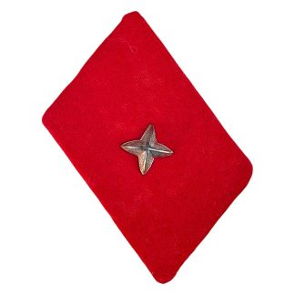 Original WWII Dutch NSB W.A. 'Opperwachtmeester' collar tab