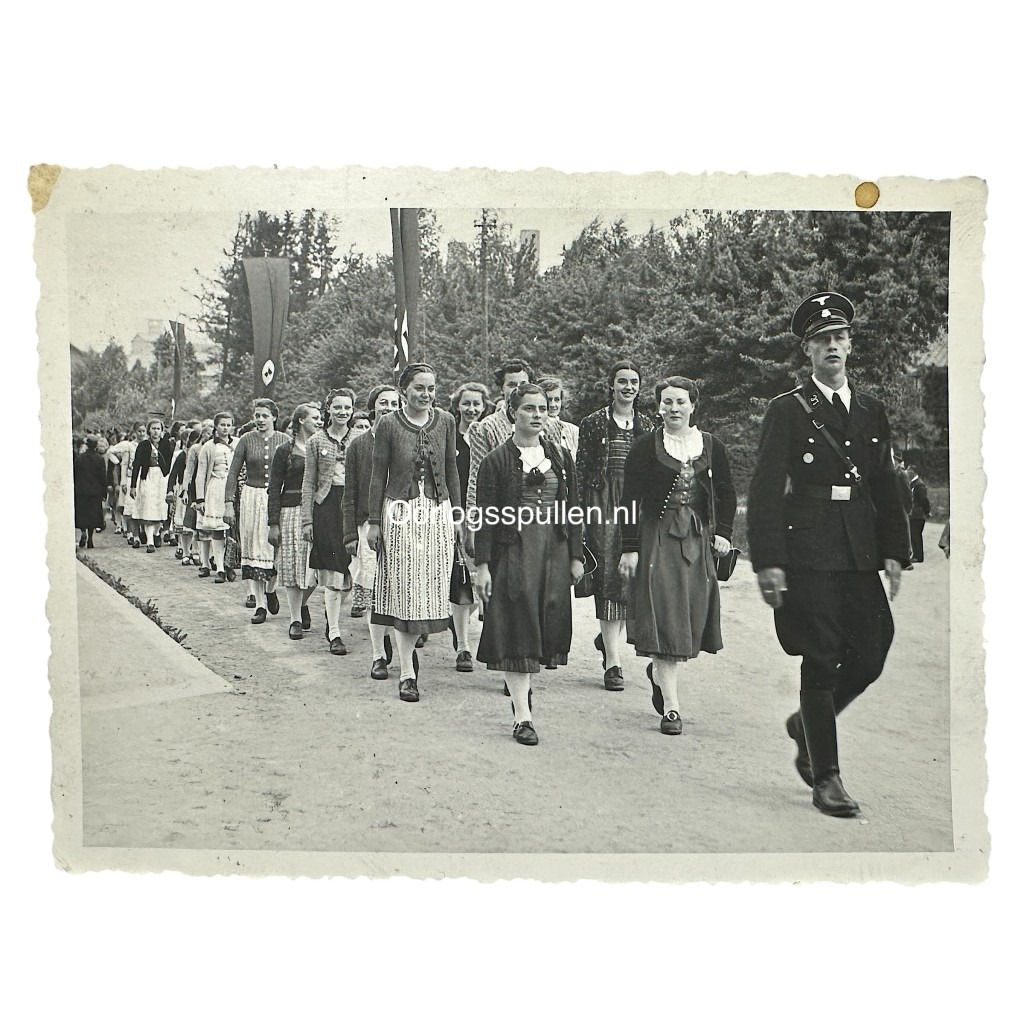 Original WWII German Allgemeine-SS photo Standarte 37 ‘Oberabschnitt Donau’ Vienna