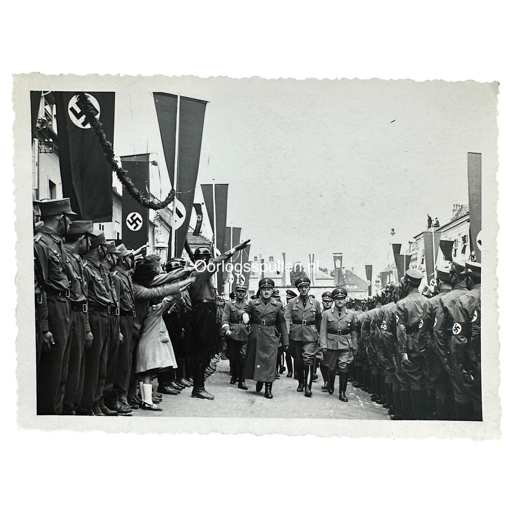 Original WWII German NSDAP photo of SA/SS-Obergruppenführer August Eigruber