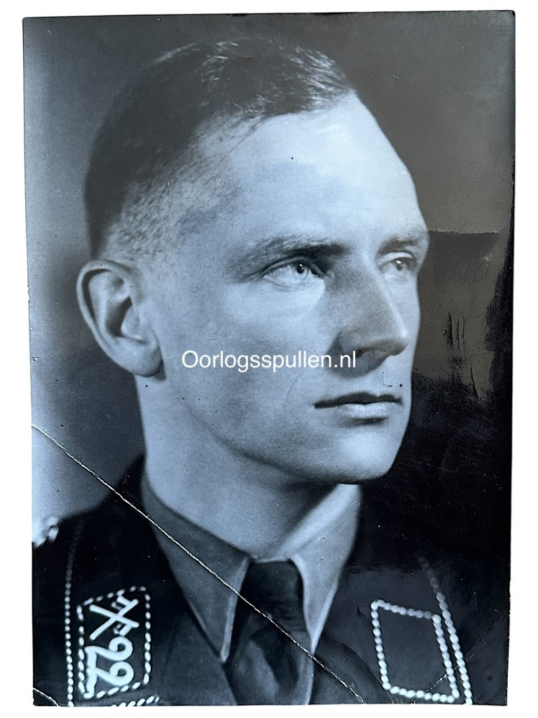 Original WWII German Allgemeine SS portrait photo