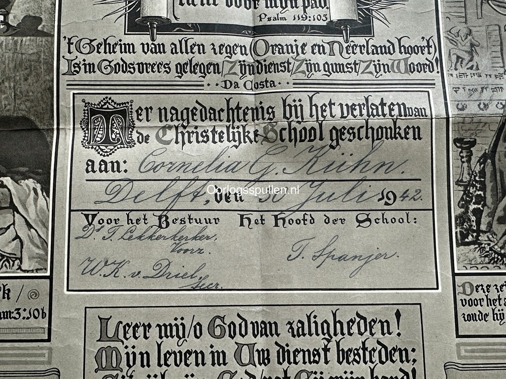 Original WWII Dutch large 'Arbeitseinsatz' grouping Delft / Freiburg - Image 16