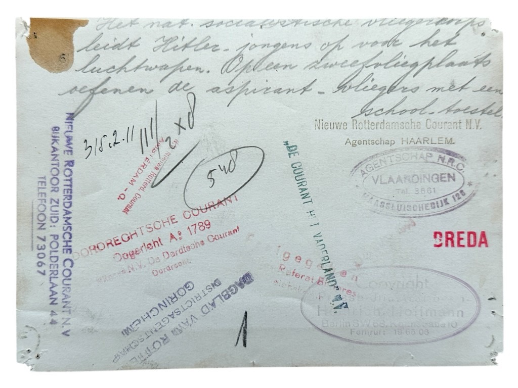 Original WWII German NSFK/HJ glider photo - Image 3