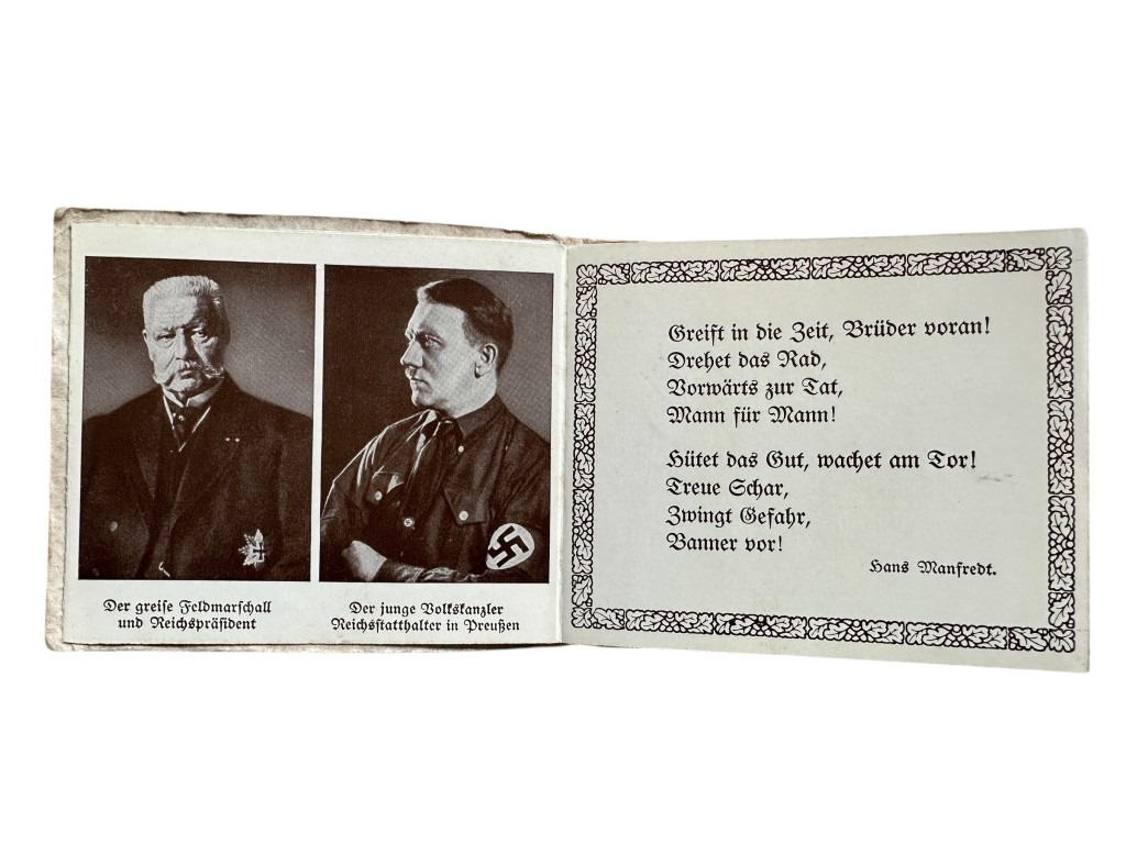 Original 1930s early German NSDAP propaganda booklet