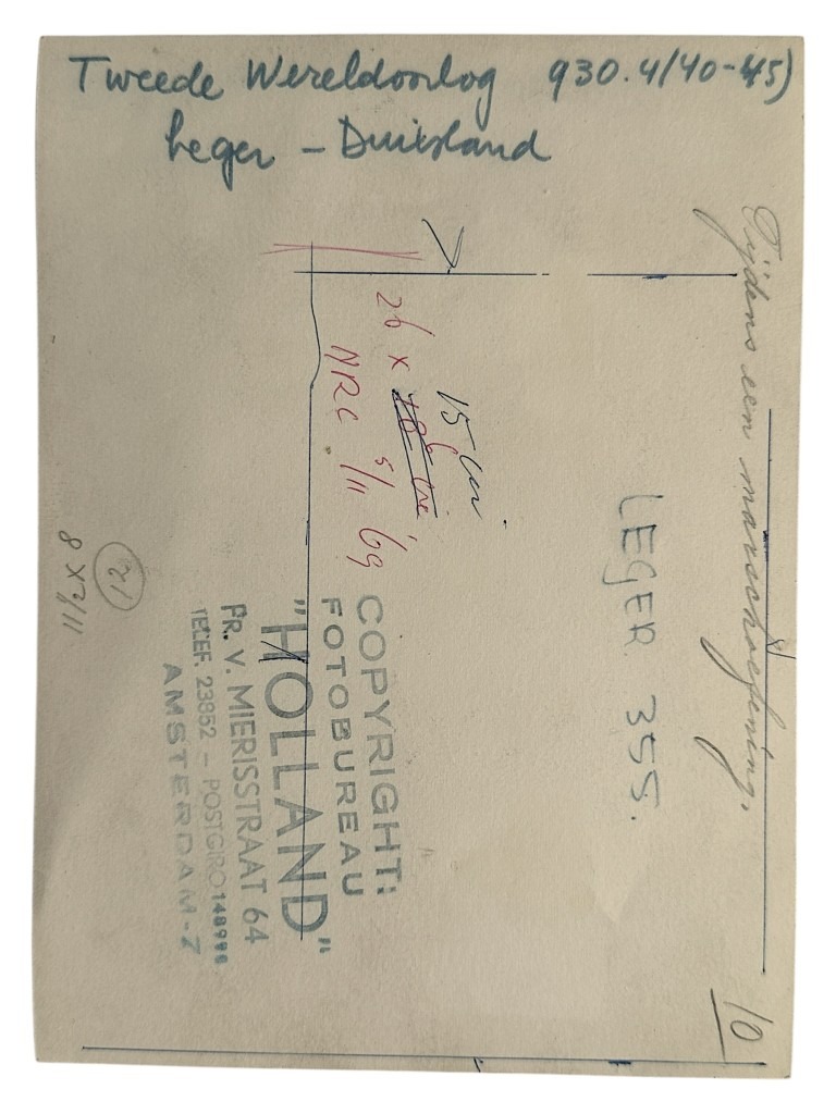 Original WWII Dutch Waffen-SS photo - Image 3