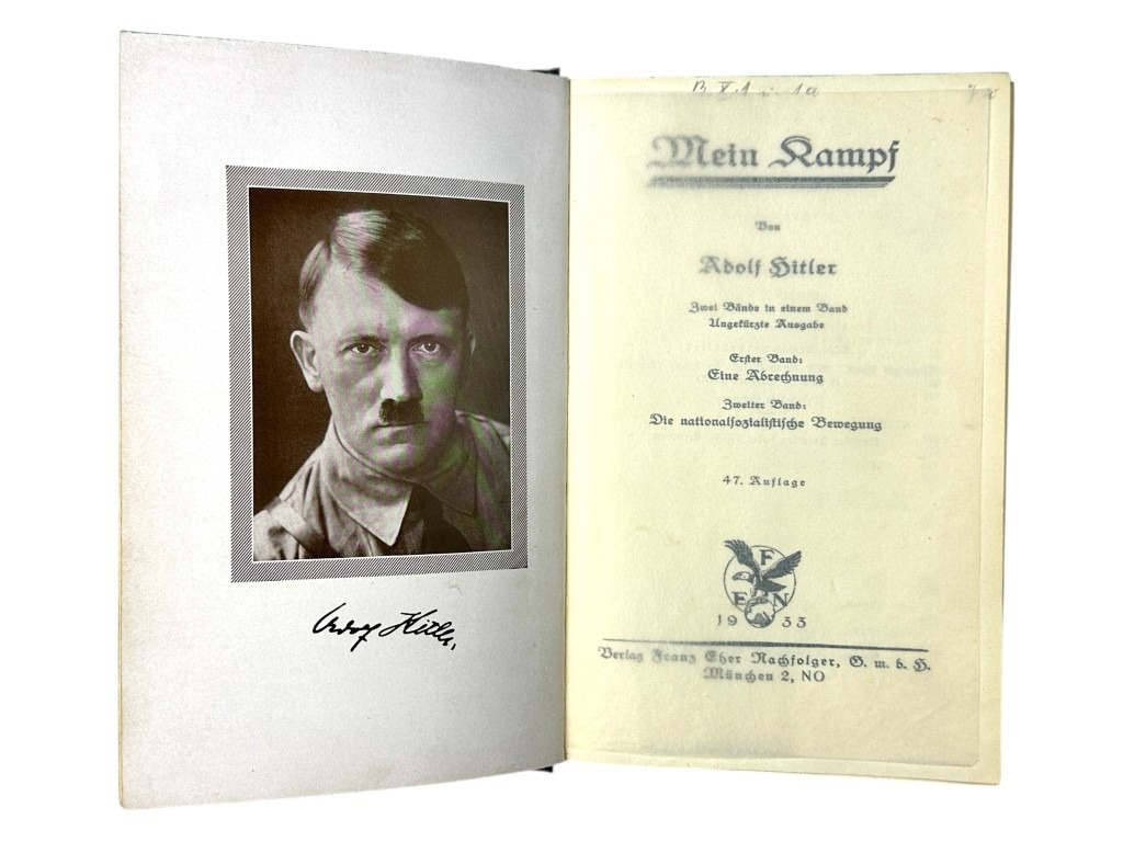 Original WWII German MK book 1933 - Image 5