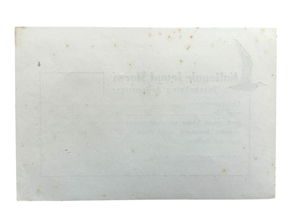 Original WWII Dutch Nationale Jeugdstorm document - Image 4