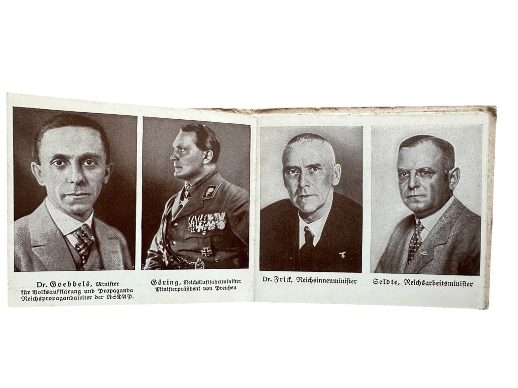 Original 1930s early German NSDAP propaganda booklet