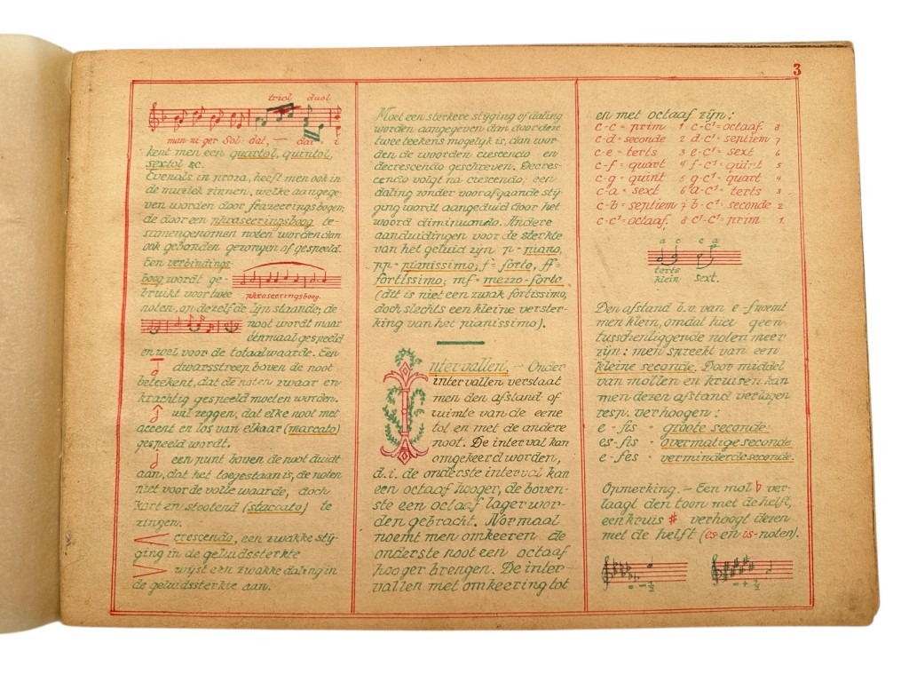 Original 1945 Dutch Waffen-SS volunteer POW camp Harskamp hand drawn songbook - Image 5