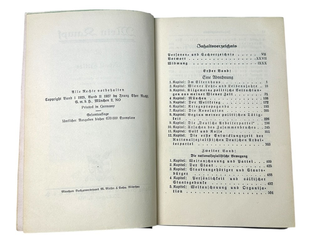 Original WWII German MK book 1933 - Image 7