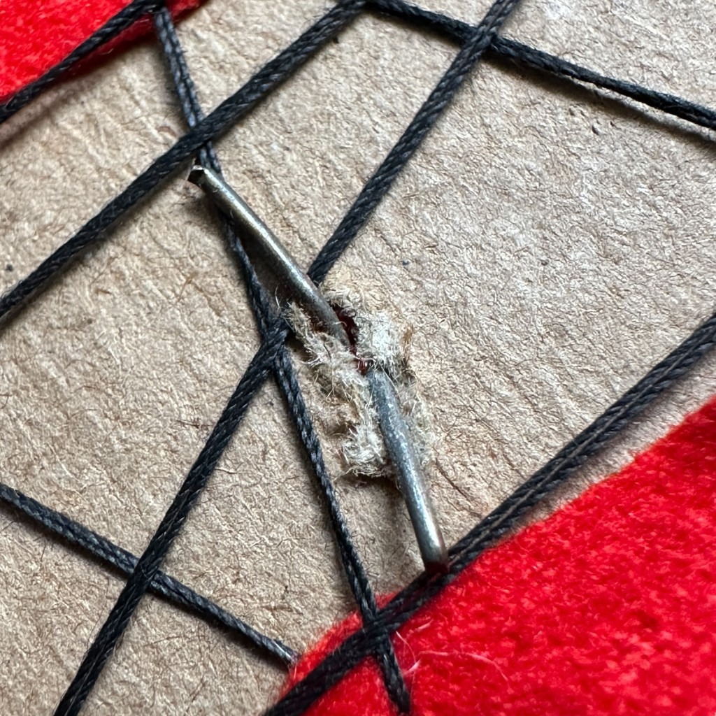 Original WWII Dutch NSB W.A. 'Opperwachtmeester' collar tab