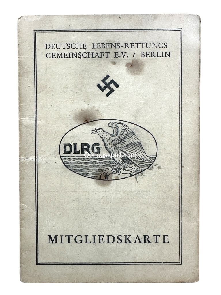 Original WWII German Hitlerjugend Ausweis set Aschaffenburg