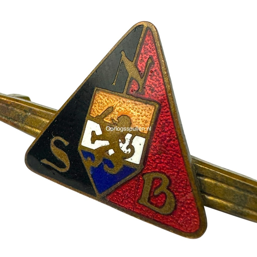 Original WWII Dutch NSB tie pin
