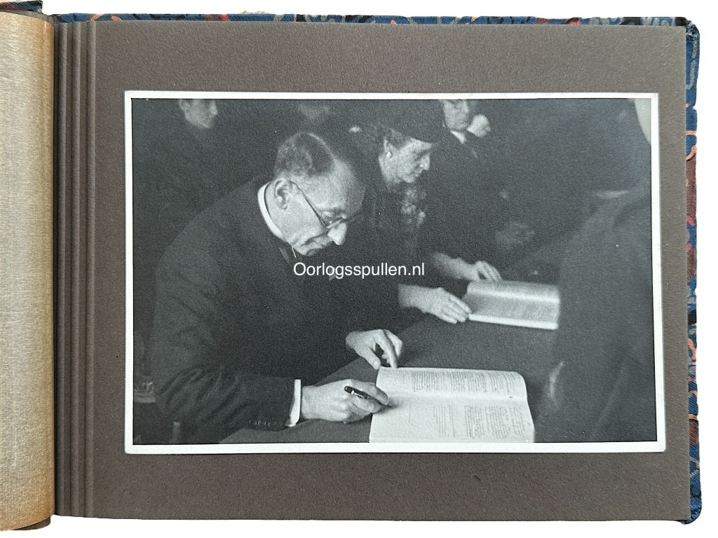 Original WWII Dutch SS wedding photo album