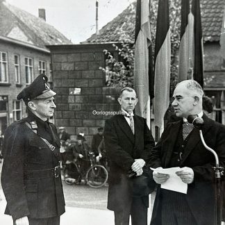Original WWII Dutch NSB photo of the installation of the NSB Mayor in Boxtel
