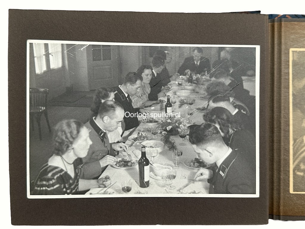 Original WWII Dutch SS wedding photo album