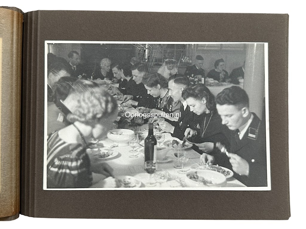 Original WWII Dutch SS wedding photo album