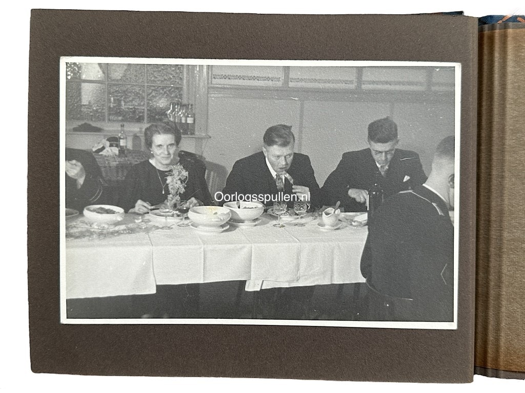 Original WWII Dutch SS wedding photo album