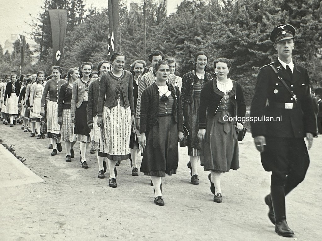 Original WWII German Allgemeine-SS photo Standarte 37 ‘Oberabschnitt Donau’ Vienna