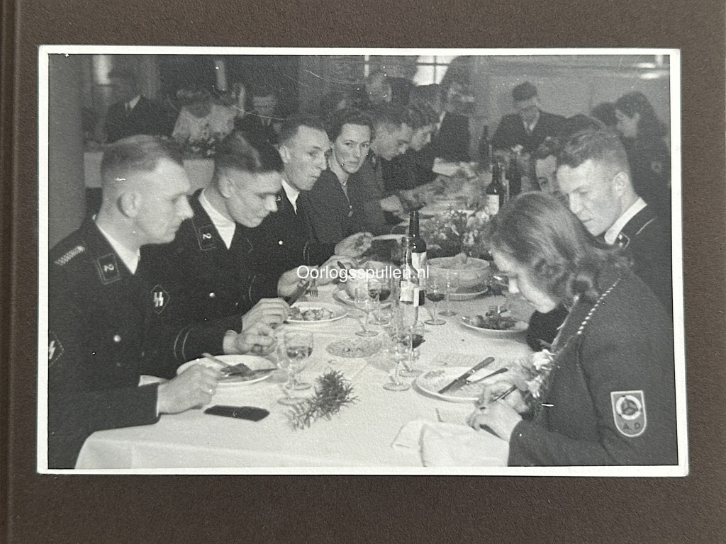 Original WWII Dutch SS wedding photo album
