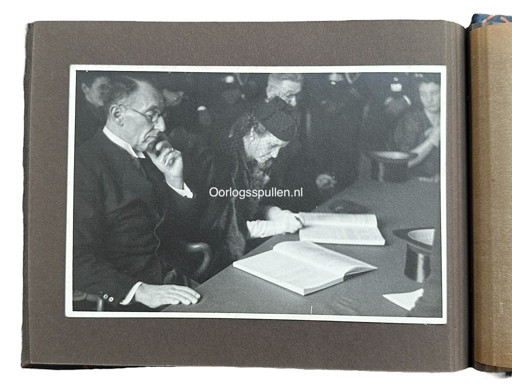 Original WWII Dutch SS wedding photo album