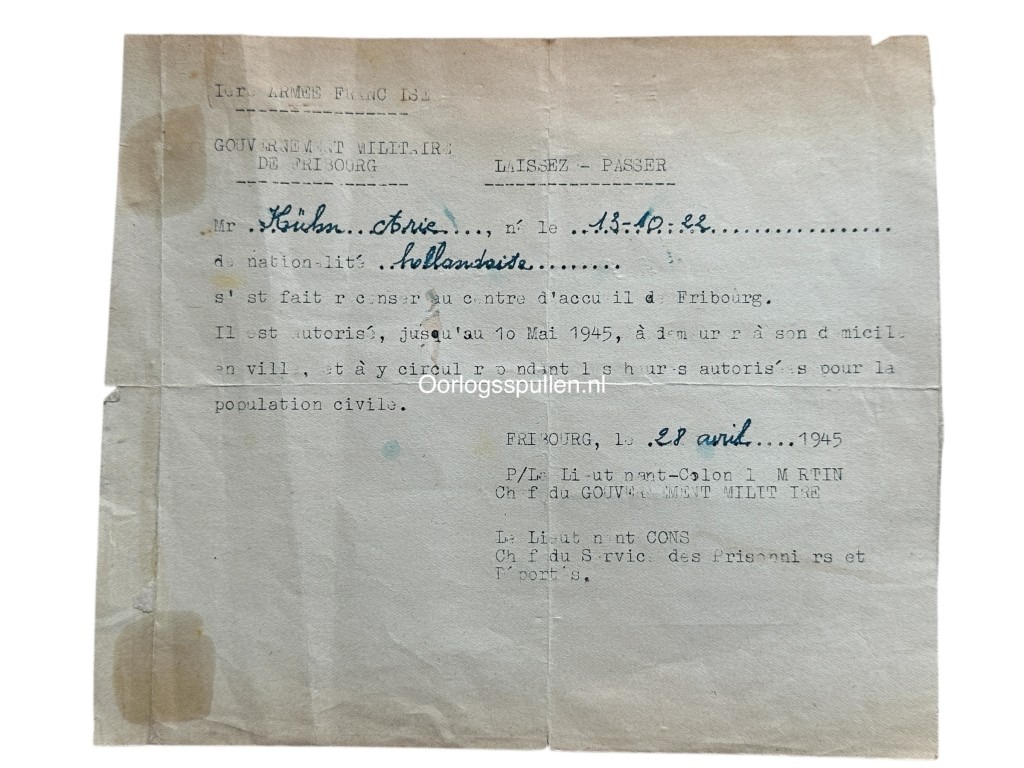 Original WWII Dutch large 'Arbeitseinsatz' grouping Delft / Freiburg - Image 42