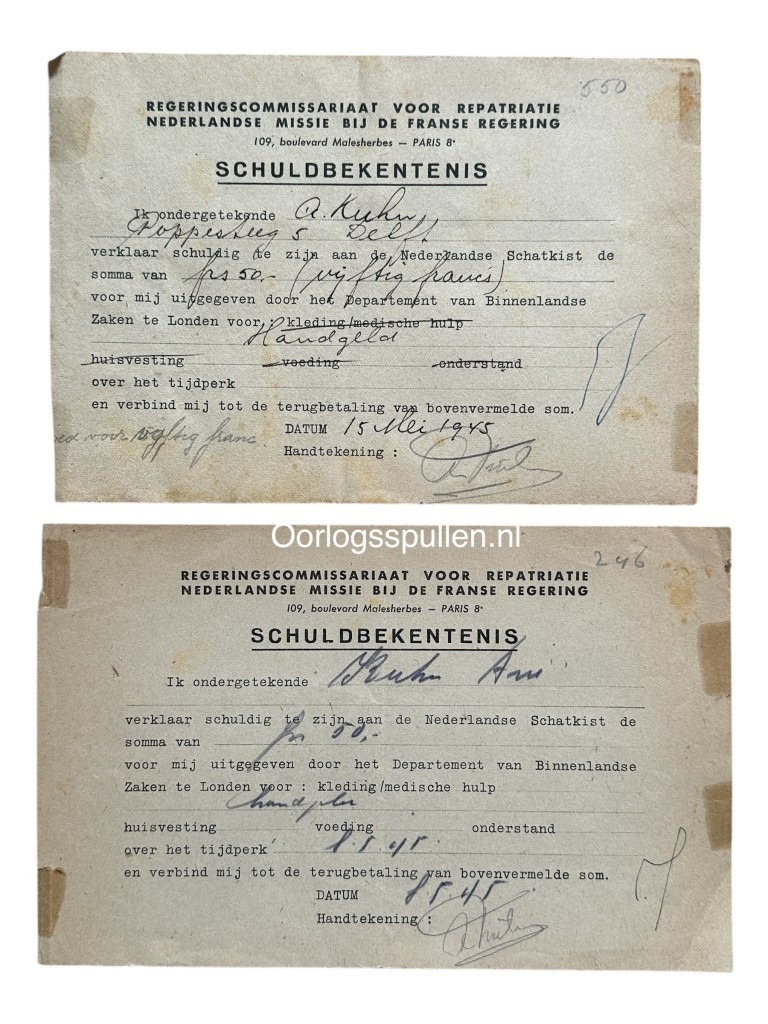 Original WWII Dutch large 'Arbeitseinsatz' grouping Delft / Freiburg - Image 41