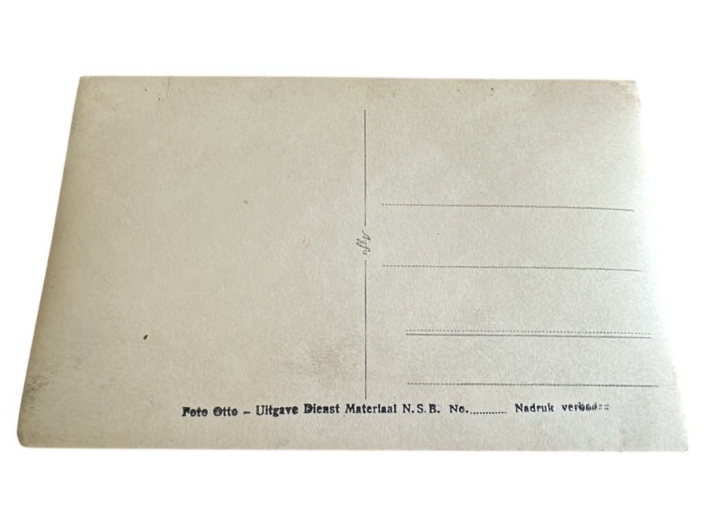 Original WWII Dutch NSB photo Anton Mussert - Image 2