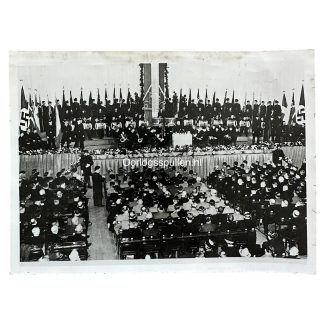 Original WWII Dutch NSB photo 12th anniversary of the National Socialist Movement of the Netherlands