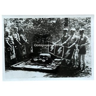 Original WWII German Hitlerjugend photo Adolf-Hitler-Schule