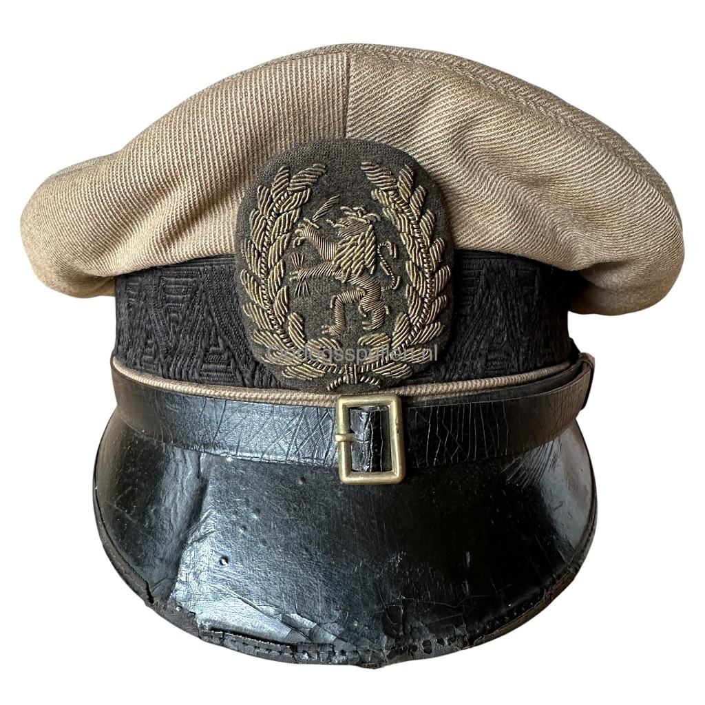 Original Dutch KNIL officers visor cap