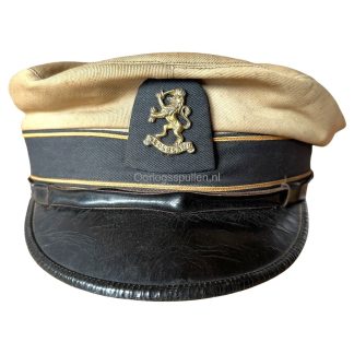 Original WWII Dutch KNIL officers visor cap