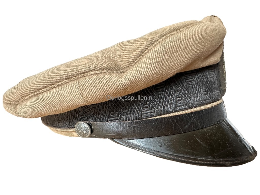 Original Dutch KNIL officers visor cap