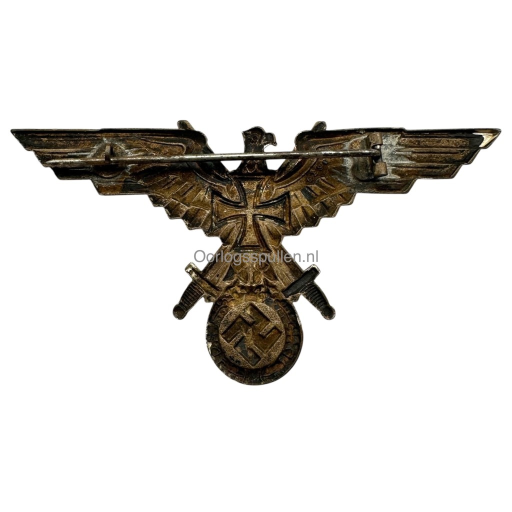 Original WWII German NS-Soldatenbund metal breast eagle