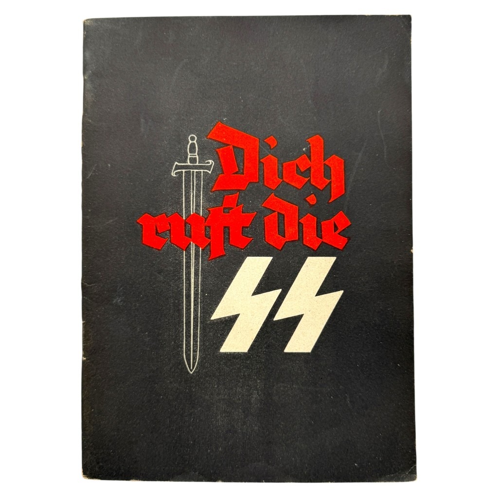 Original WWII German Waffen-SS brochure 'Dich ruft die SS'