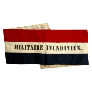 Original Pre 1940 Dutch army Military Inundations armband