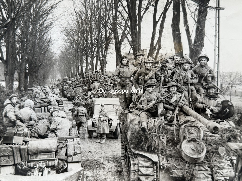 Original WWII British Operation Veritable photo