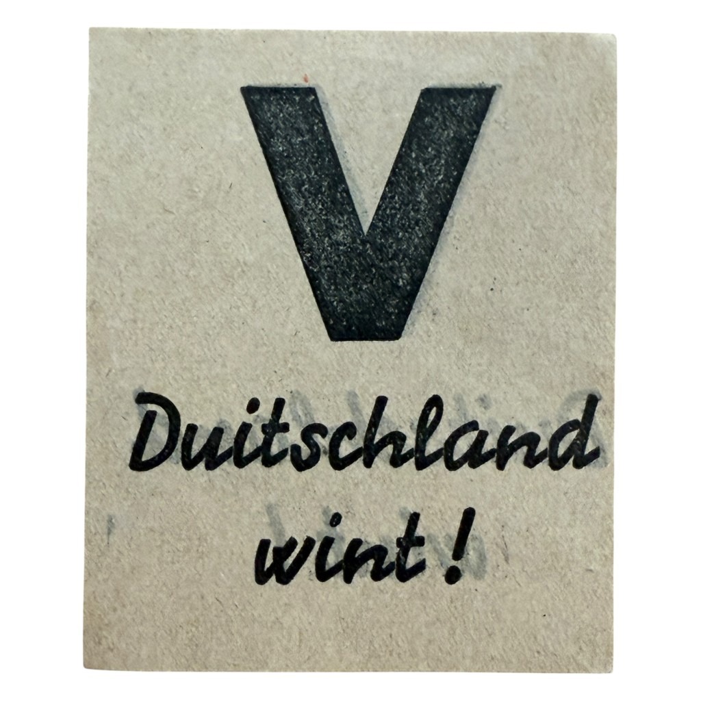 Original WWII Dutch NSB Victory – Germany Wins! Flyer