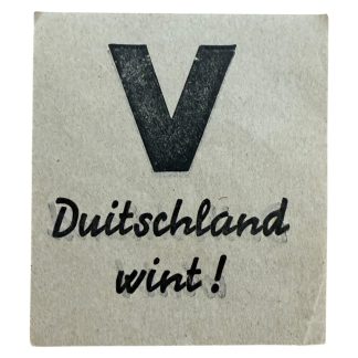 Original WWII Dutch NSB Victory – Germany Wins! Flyer