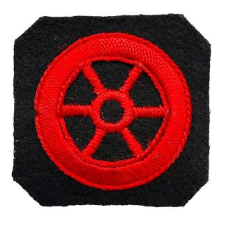 Original WWII Dutch NSB W.A. Motor insignia