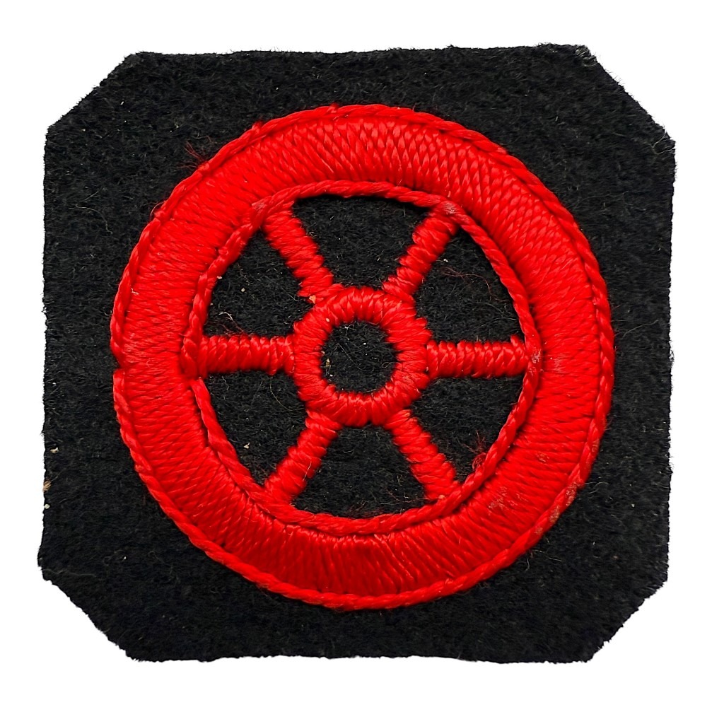 Original WWII Dutch NSB W.A. Motor insignia